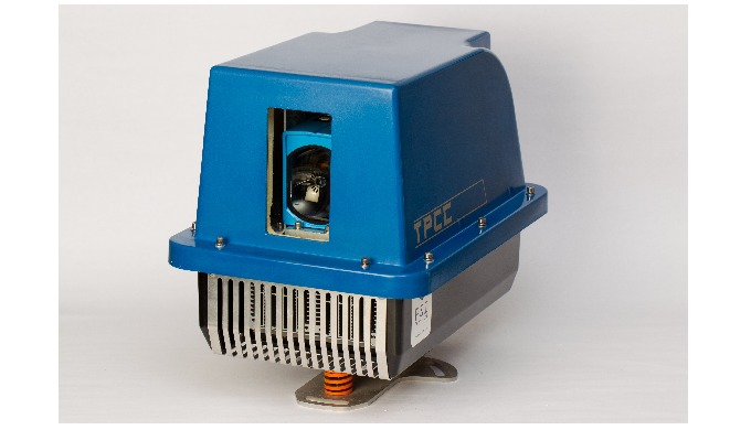 Thermo Protection Cooling Case (TPCC) für den SICK Sensor Dx1000 mit doppelseitig NIR-entspiegelter ...