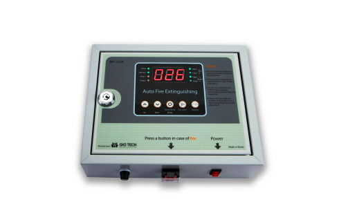 - Uses Class K fire suppression specific agent - Temperature adjustment according to kitchen environ...