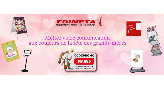 Mettez en avant votre communication aux couleurs de la f&ecirc;te des grands-m&egrave;res  