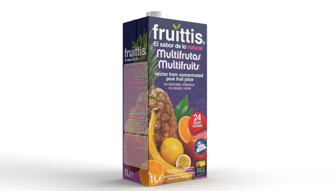 Fruittis Nectar. Multifruits.