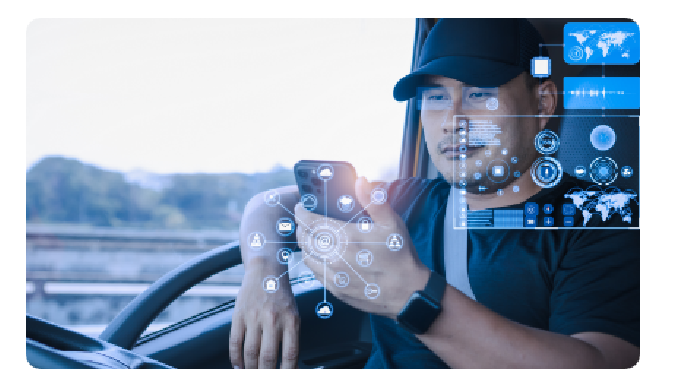 Vision-based solution for tracking and monitoring vehicles in an industrial sector