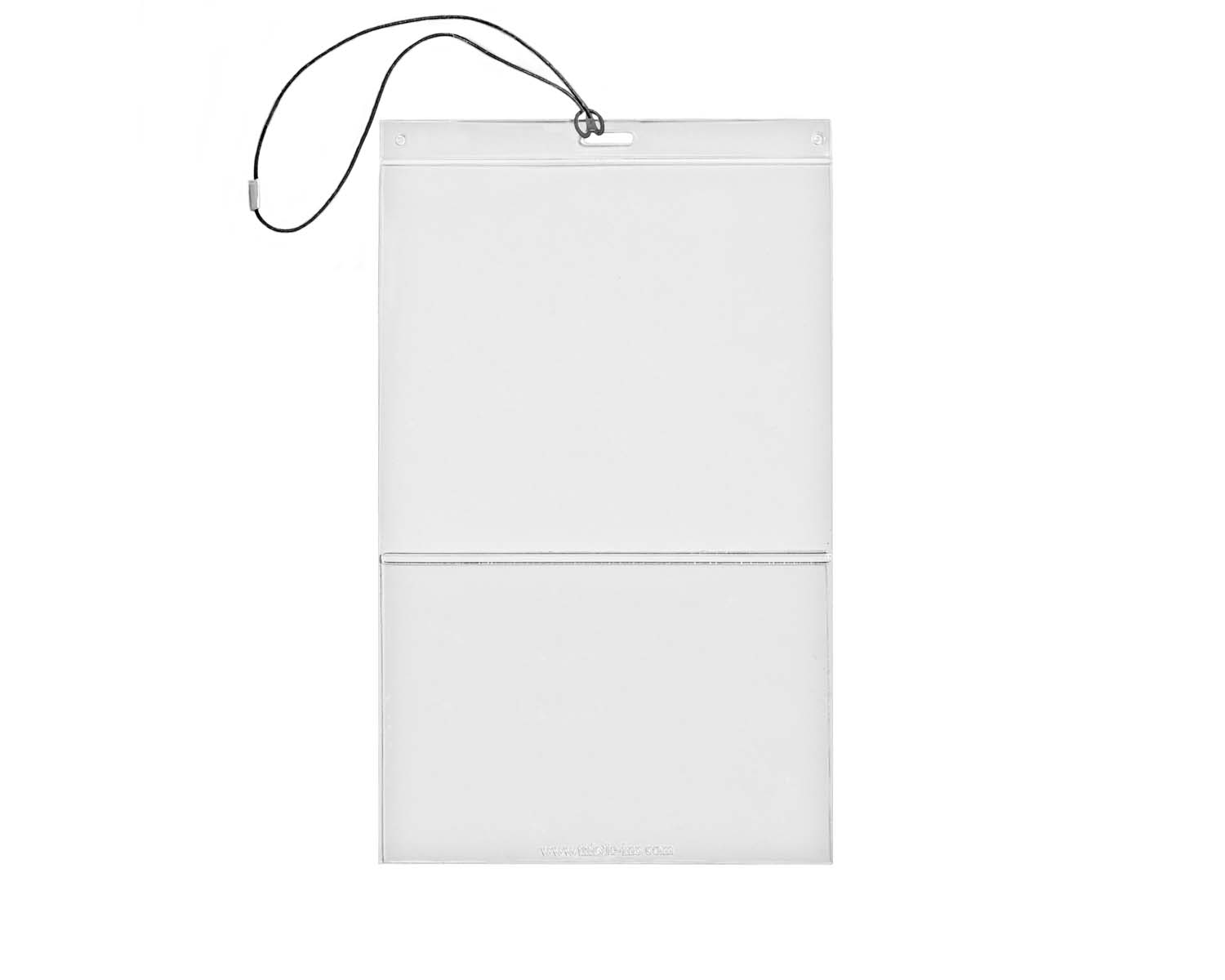 5-3/4 x 9-1/4 double pocket side load sleeve