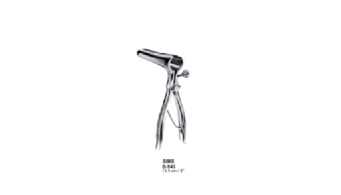 SIMS RECTAL SPECULUM SIZE:- 15.5 CM 6