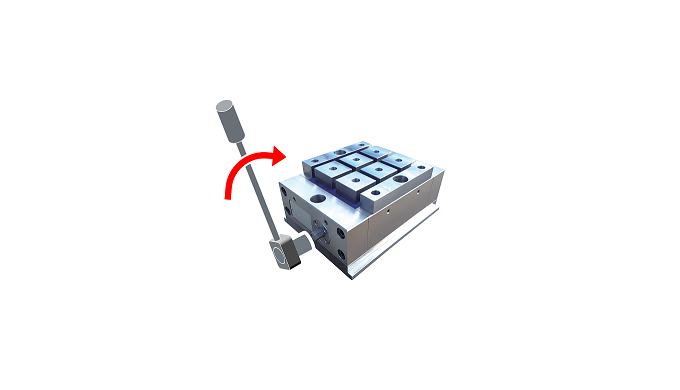 ★ Characteristic • Magnet size and number of blocks can be set according to the size of the workpiec...