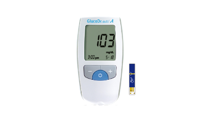 #製品情報 AGM-4000 GlucoDr. auto™ Aは、個人ユーザーと医療従事者の両方を対象に設計された、使いやすい血糖監視システム（BGMS）です。 オートコーディング技術を搭載し、手動ス...