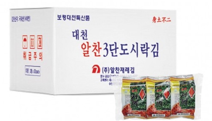 Alchanjaerae Kimchi Flavored Dosirak Seaweed | spicy flavored seaweed