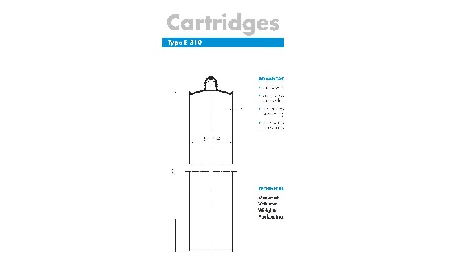 Cartridges, plungers systems and nozzles are engineered to fit together perfectly Through decades of...