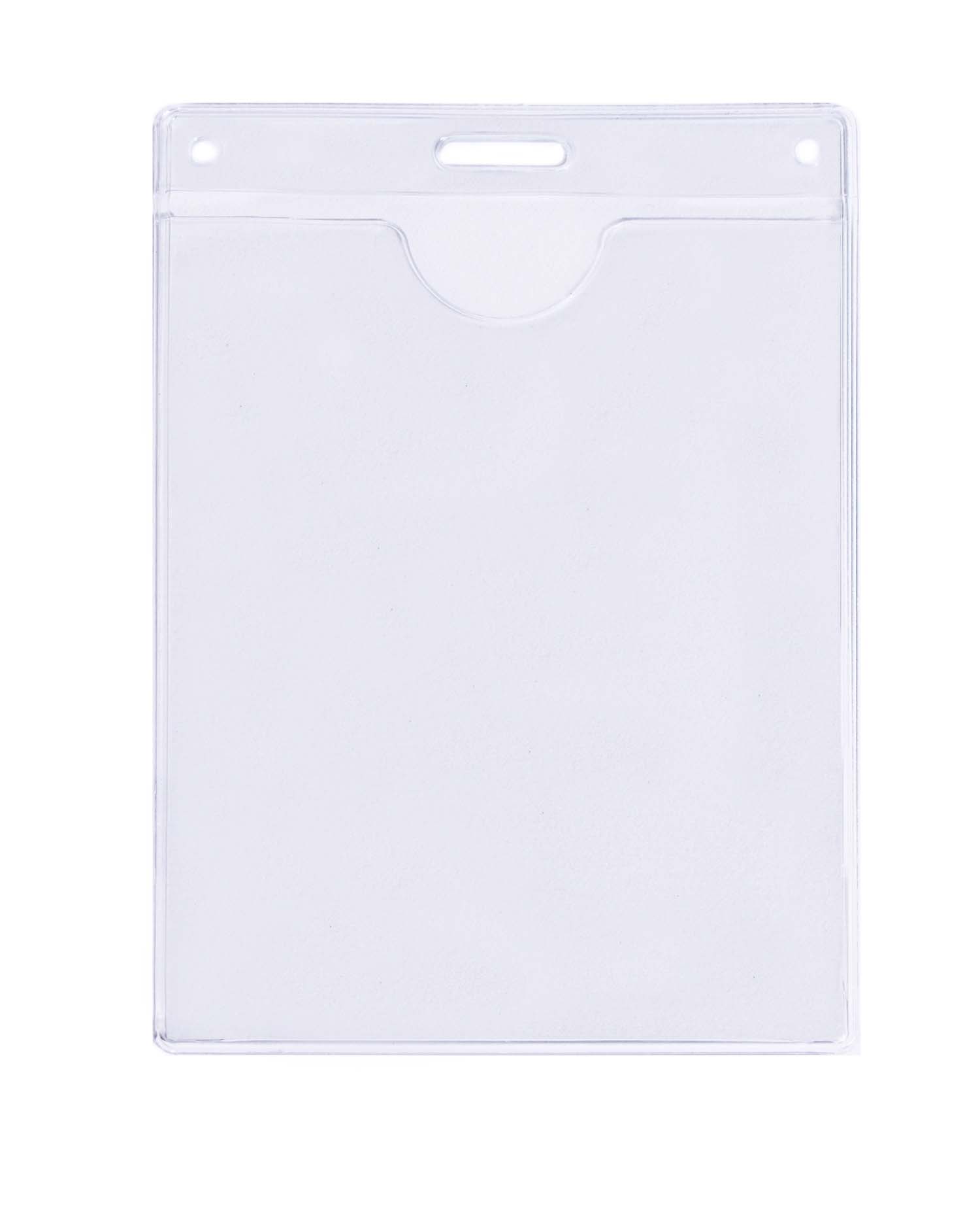 3-1/2 x 4-7/8 Badge Holder with thumbcut