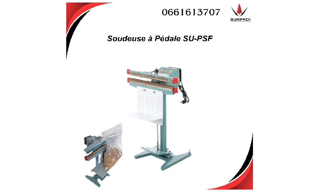 La machine à sceller pour emboutir les pieds de la série SU-PSF possède toutes les fonctions des aut...