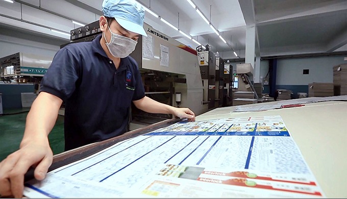 The high-quality offset printing process With advanced printing technology and experienced staff, Kh...