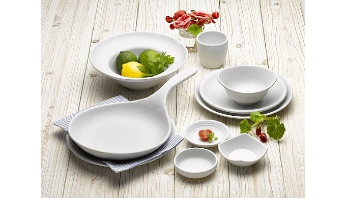 Matt Finished Product is Made by Melamine Compound Mixed with Wood Powder. * Looks like a Porcelane ...
