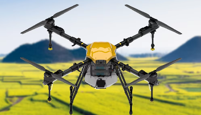 4-Axis Spraying Drone (10L) The EV410 agricultural drone revolutionizes crop spraying with its high-...