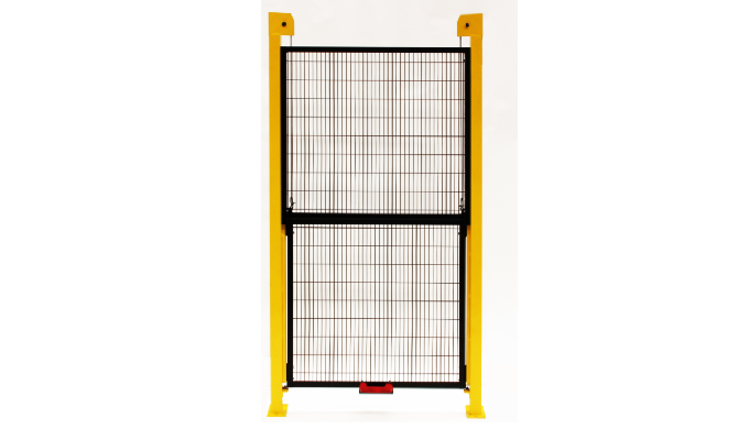 Manual vertical (special) door with counterweight