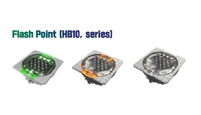 Flash Point (The worlds first battery type smart LED road safety product) Tunnel, sidewalk, driveway...
