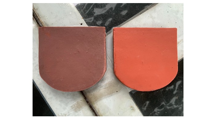 Fish scale tiles are crafted from high-quality clay and fired at high temperatures. These tiles are ...