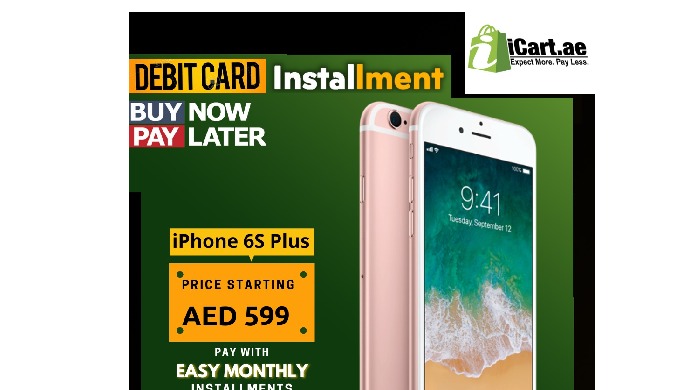 Buy Mobiles Phones on Installment in UAE. Installment on Debit Cards Available.