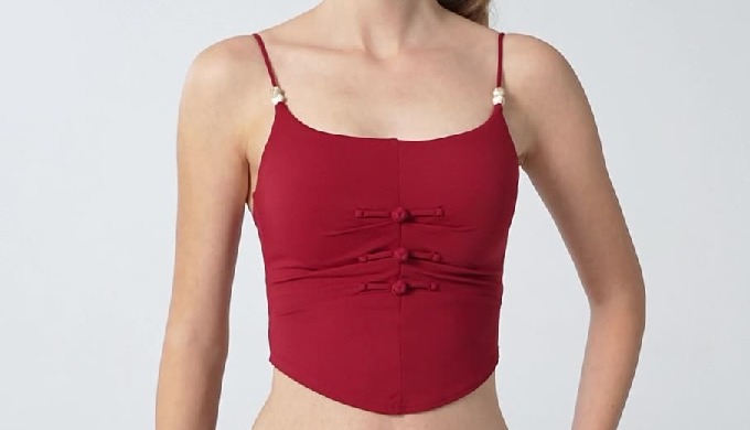 Chinese Style Yoga Top A-0010