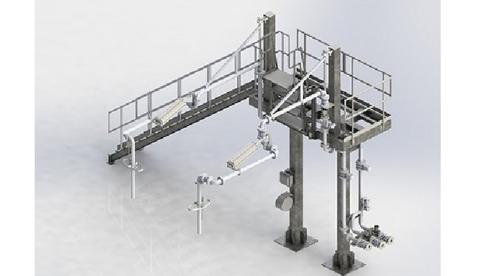 Marquesinas de operador y anclaje de brazos.