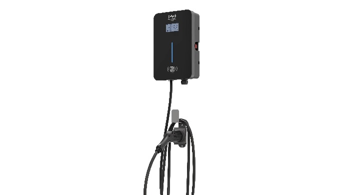 11kW three-phase AC charging pile TYPE2 IC card reader for payment with RFID reader Interface:LCD+LE...