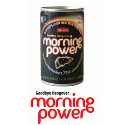 Morning Power What is difference of other relieving hangover products? -Morning Power uses globefish...