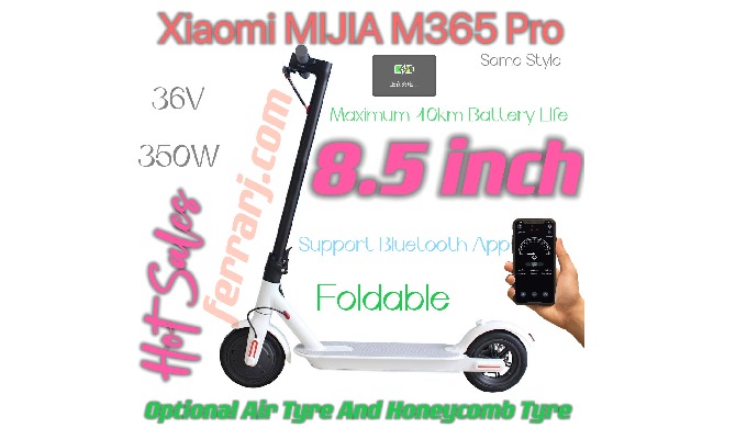 Product NameFoldable Electric scooter (Escooter) Brand Nameferrarj.com Model NumberFJ-M365 Pro Elect...
