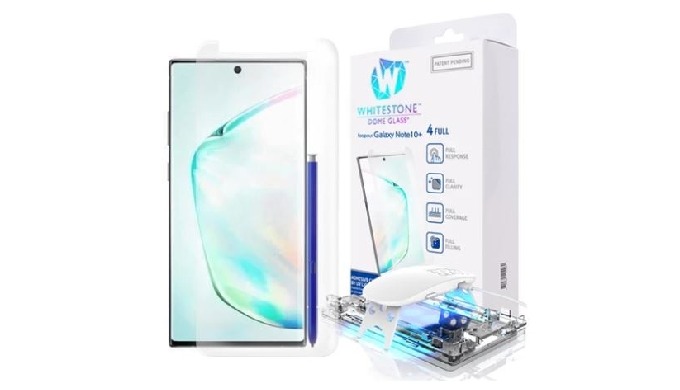 Galaxy Note10 Plus Dome Glass Tempered Glass Screen Protector