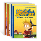 Magic Adventures is a fun-to-read set of comic readers offering key English learning skills. Readers...