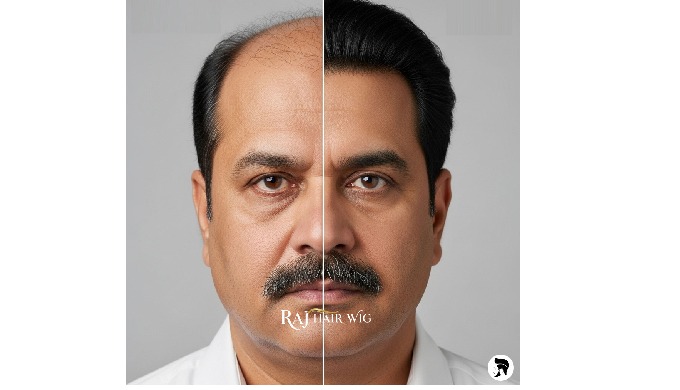 Raj Hair Wig is a trusted hair wig shop in Delhi offering high-quality hair wigs, hair patches, and ...