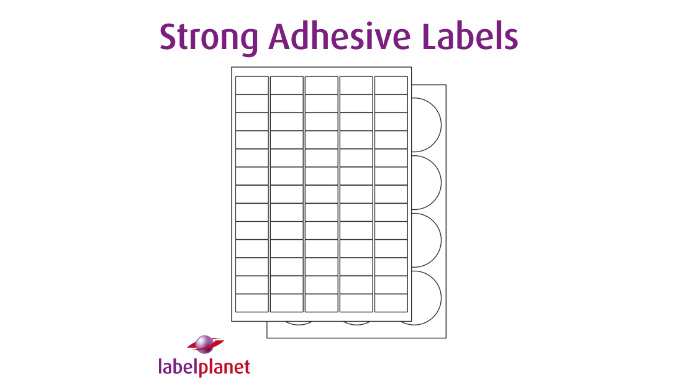 High Tack Labels For Inkjet and Laser Printers