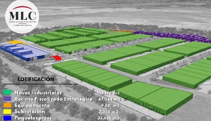 Lotes desde 2,000 a 18,000 m2 Servicios: - RFE Autorizado - Patio de contenedores y carga general de...