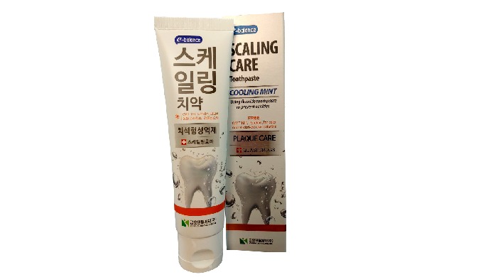 E-balance SCALE TOOTHPASTE Removes plaque to help prevent tartar build-up. fights cavities, whitens ...