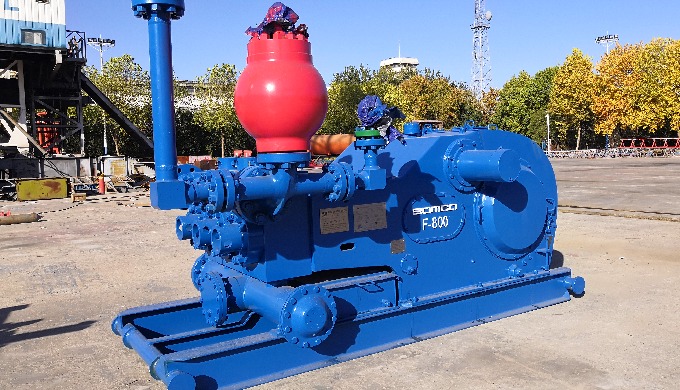 mud pump The F series mud pump is advanced in structure and compact and small in size. It has perfec...