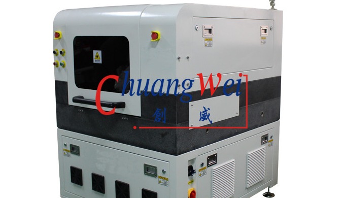 Stress Free Depaneling with 18W UV Laser Head without Tooling Cost Laser Singulation: CWVC-5L Laser ...