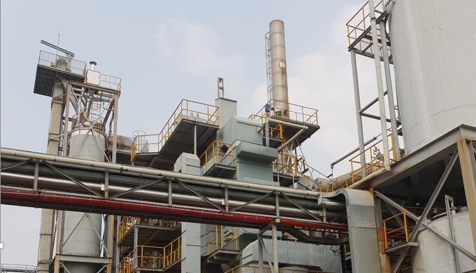 The high temperature exhaust gas(200 ° C to 250 ° C) generated during the incineration of incinerati...