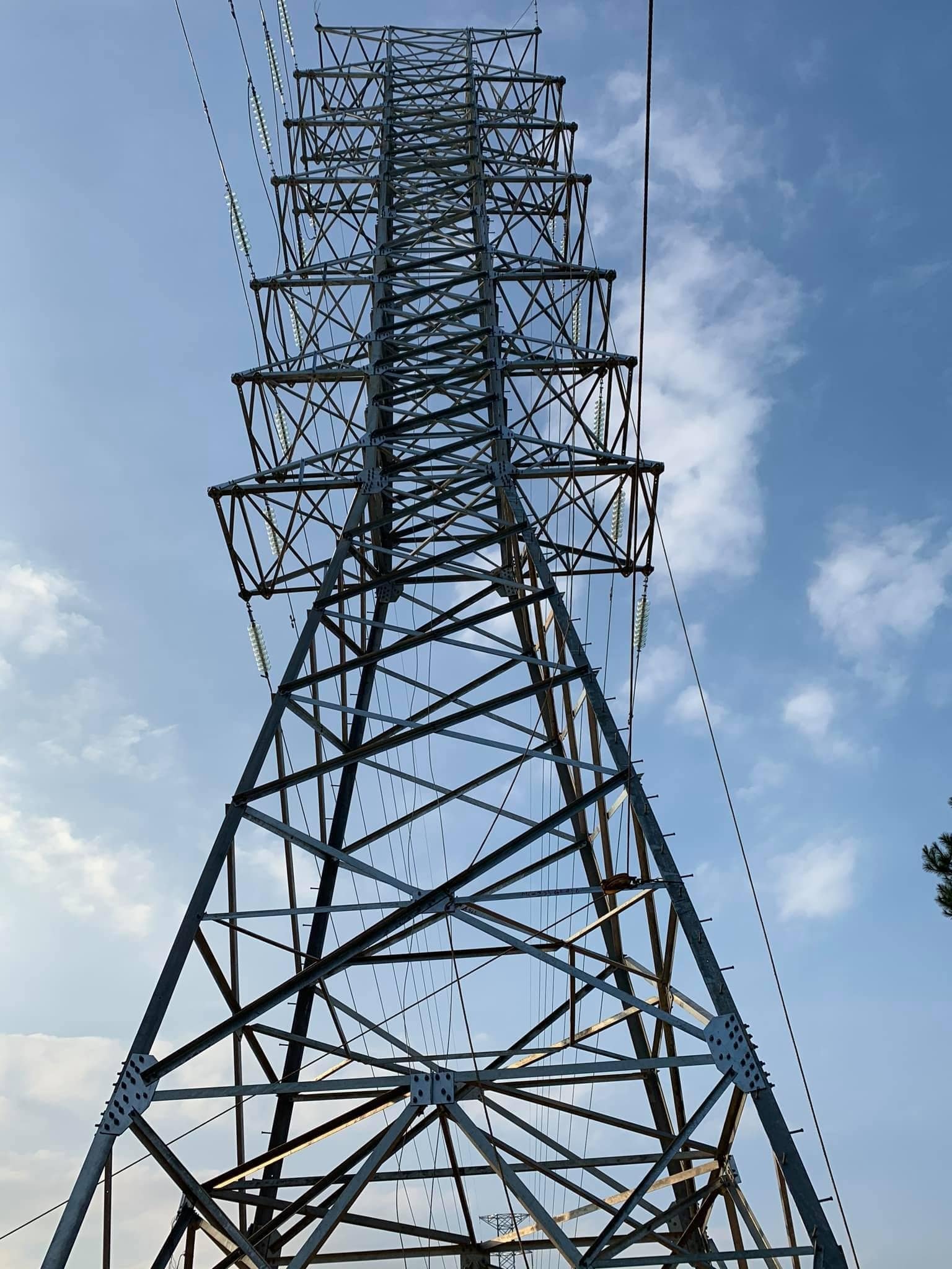 Steel Power Pole 35-500 KV Steel power pole is used for electrical transmission and distribution and...