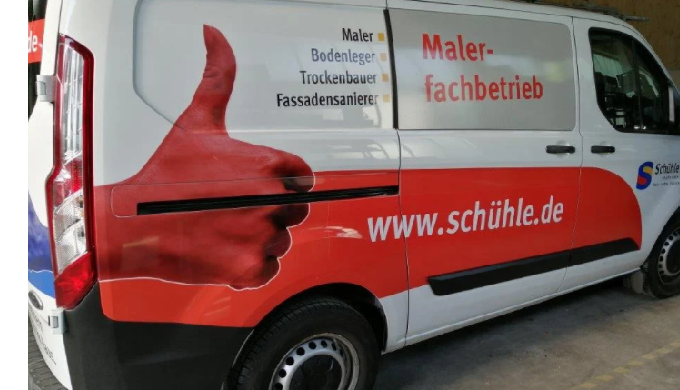 Schühle GmbH, Standort Ludwigsburg, dem Handwerksunternehmen mit den zwei starken Bereichen Malerfac...
