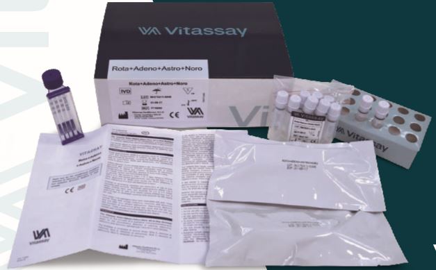 All-in-One Multitest to detect Rotavirus, Adenovirus, Astrovirus, and Norovirus in human stool speci...