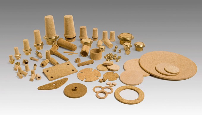 Sintered Bronze Filters Sintered parts with high porosity are mainly used as filters, silencers, for...