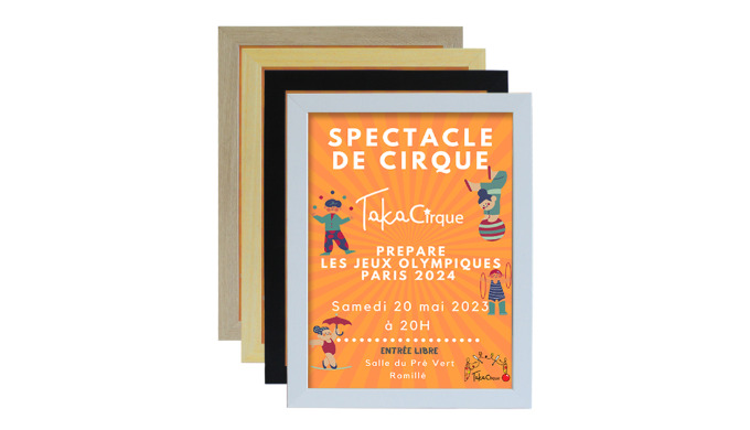 Cadres Profilés Bois Déco A1