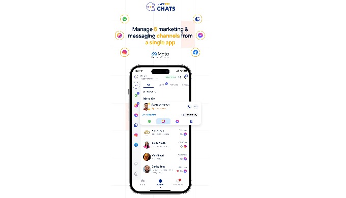 Jwero Chat is a multichannel messaging solution where a jewellers can manage their WhatsApp, Faceboo...