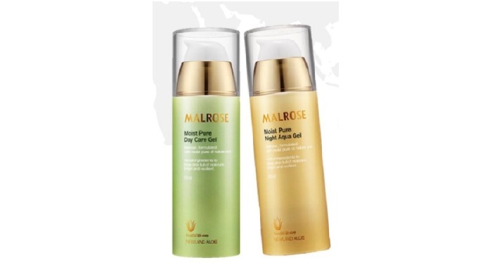 MALROSE Whitening cosmetics Day care and night aqua gel Day moisturizing gel for keeping moisturized...