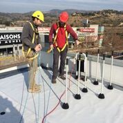 System RHINOBOND fastening with welding by electromagnetic induction, marketed by ETANCO