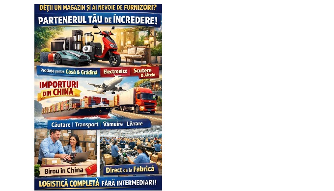 Deții un magazin și ai nevoie de furnizori? Noi suntem distribuitori petru multe magazine din țară p...