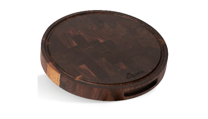 NON-TOXIC CUTTING BOARD: this wooden cutting boards for kitchen made of solid wood, Free of BPA, pht...