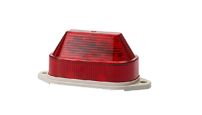 Compact size with small LED steady/flash light Excellent visibility by adopting special diffused len...