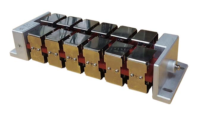 High Voltage and Current Rectifier Assembly.