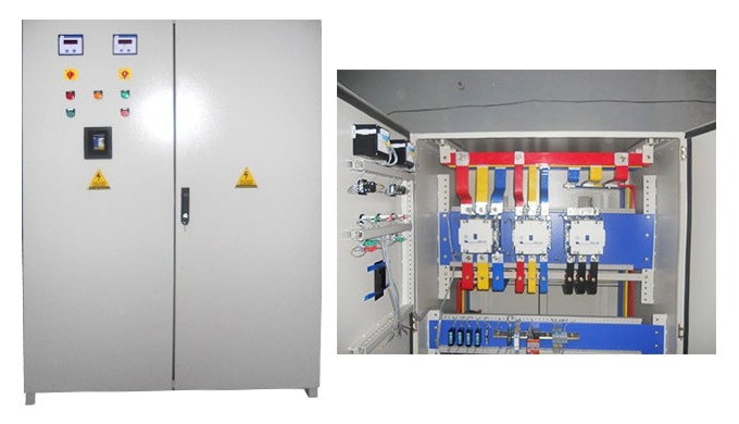 Automatic transfer switch, may be a sort of transfer panel used with a diesel generator to mechanica...