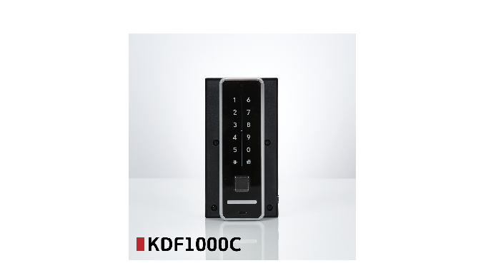 Korea's first fingerprint recognition cabinet lock for office furniture. KDF1000C is a buried digita...