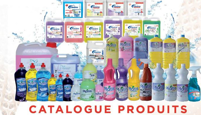 UNE GAMME LARGE DES PRODUIT DE NETTOYAGE ET DETERGENT