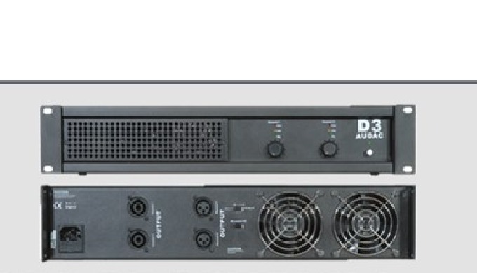 4 Ohm 2 x 450 Watt THD + N < 0.05% 8 Ohm 2 x 300 Watt